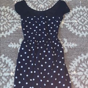 Abercrombie&fitch polka dot dress